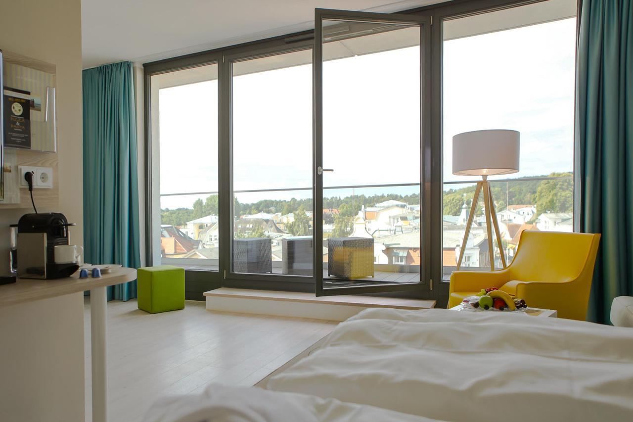 Seetelhotel Kaiserstrand Beachhotel Heringsdorf  Ngoại thất bức ảnh