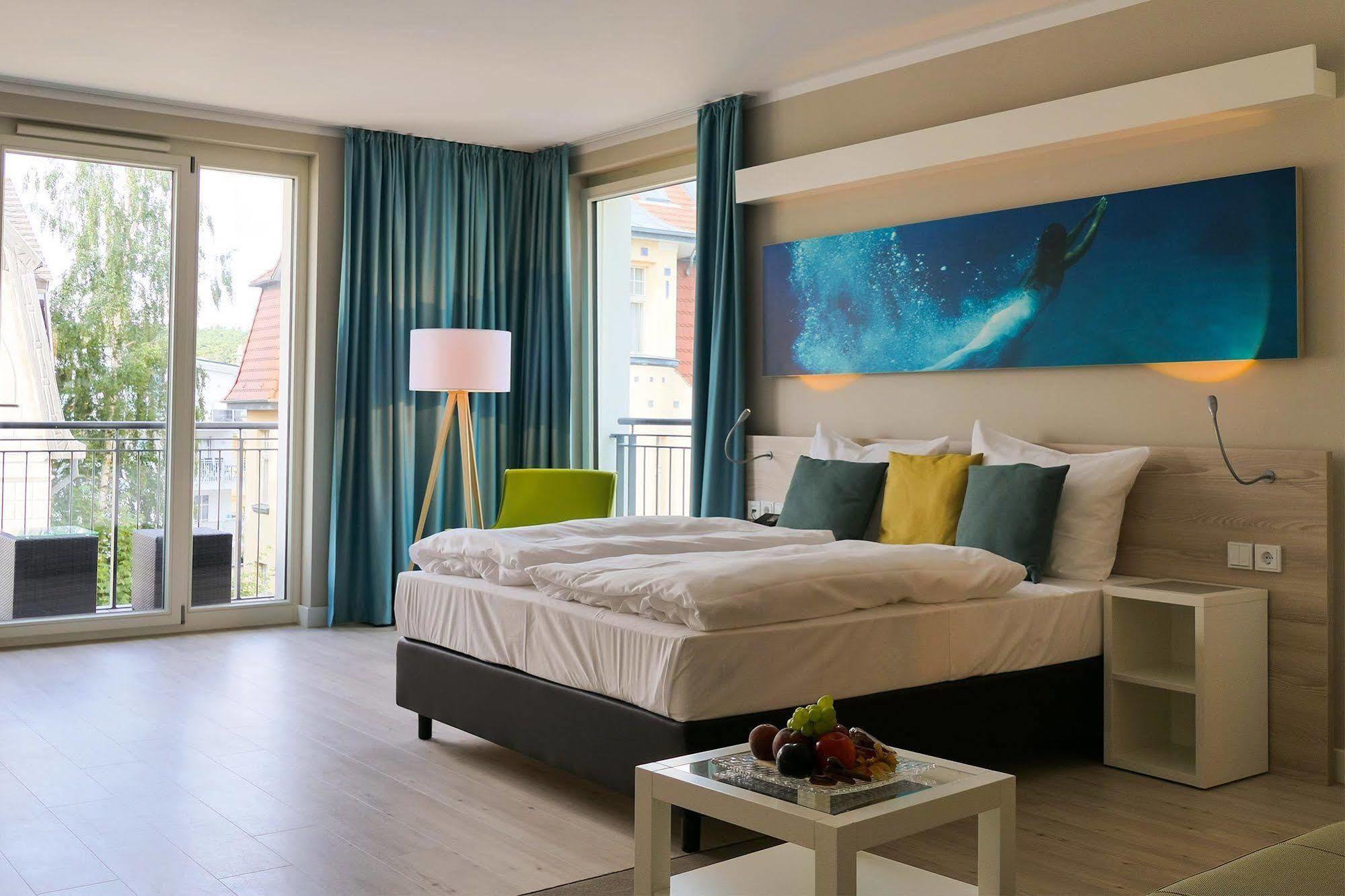 Seetelhotel Kaiserstrand Beachhotel Heringsdorf  Ngoại thất bức ảnh